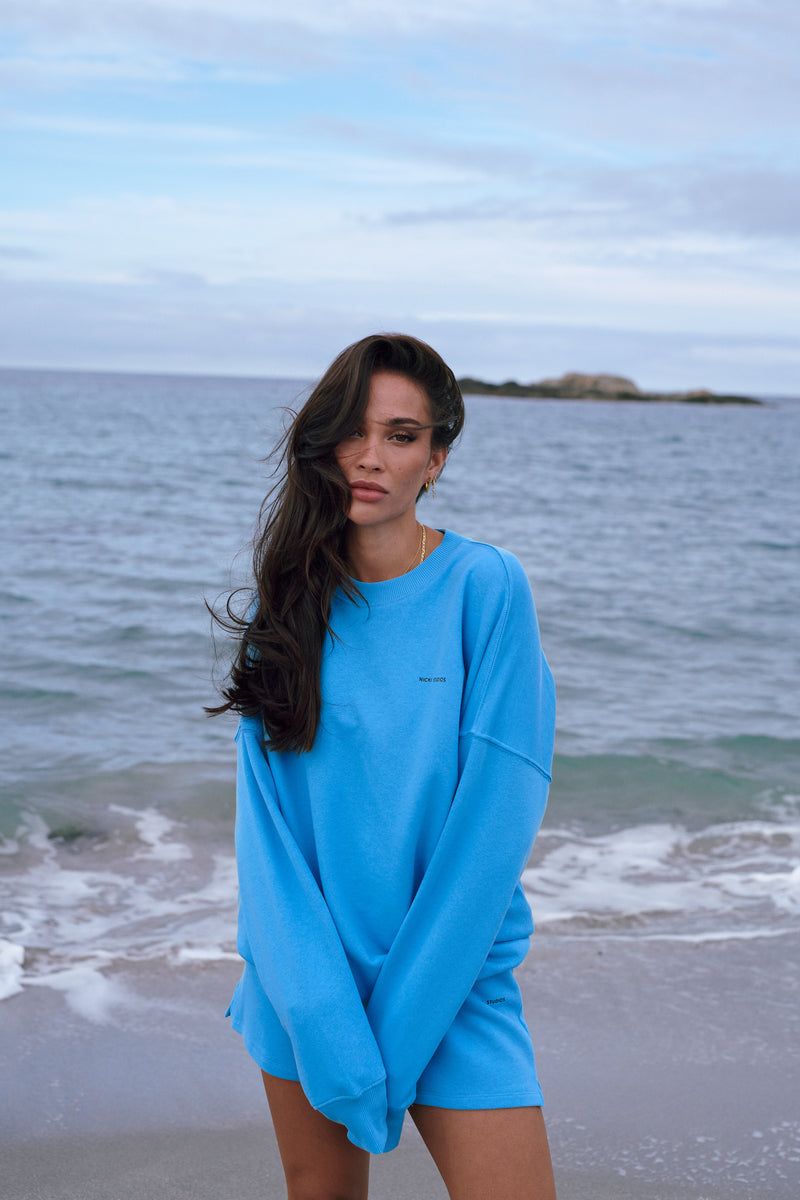 Alaskan Blue Rain Classic Logo Crewneck